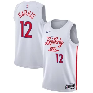 Tobias Harris Philadelphia 76ers Nike Unisex 2022/23 Swingman Jersey City Edition White Prime - Pour les amateurs de basketball passionnés - Livraison rapide