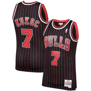 Toni Kukoc Chicago Bulls Moderne 1995/96 Hardwood Classics Swingman Jersey Black - Pour les joueurs de basketball amateurs - Adapté à tous les styles de jeu