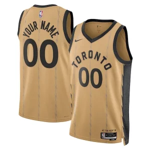 Toronto Raptors Nike Unisex Moderne 2023/24 Custom Swingman Jersey Gold City Edition - Promotion limitée - Profitez de la réduction avant qu'elle ne soit terminée