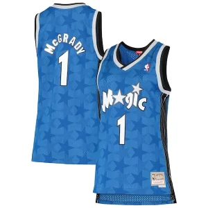 Tracy McGrady Exquisite Orlando Magic Women's 2000/01 Hardwood Classics Swingman Jersey Blue - Design innovant - Écarte-vous du commun des mortels