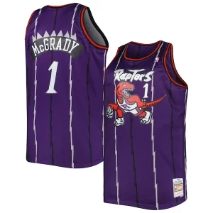 Tracy McGrady Toronto Raptors Big & Tall Hardwood Classics 1998/99 Premium Swingman Jersey Purple - Idéal pour les collectionneurs - Qualité premium garantie