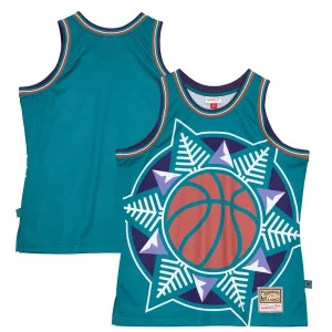 Utah Jazz Hardwood Classics Authentique Blown Out Fashion Jersey Turquoise - Collectionner ce maillot rare - Augmentez la valeur de votre collection