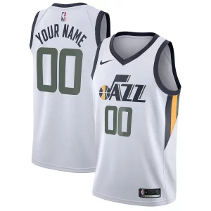 Utah Jazz Nike Swingman Custom Jersey Association Edition White Notable - Livraison gratuite - Économisez sur les frais d'expédition