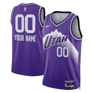 Utah Jazz Nike Unisex Collectible 2023/24 Custom Swingman Jersey Purple City Edition - Événement exclusif - Soyez l'un des premiers à avoir ce maillot