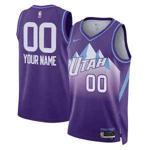 Utah Jazz Nike Unisex 2024/25 Custom Swingman Jersey City Edition Purple Notable - Événement exclusif - Soyez l'un des premiers à avoir ce maillot