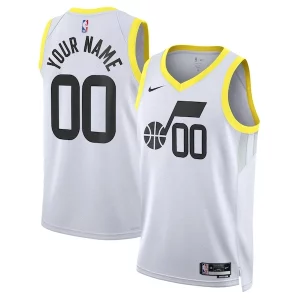 Utah Jazz Nike Unisex Distingué Swingman Custom Jersey White Association Edition - Nouvelle arrivée - Êtes-vous prêt pour la saison ?