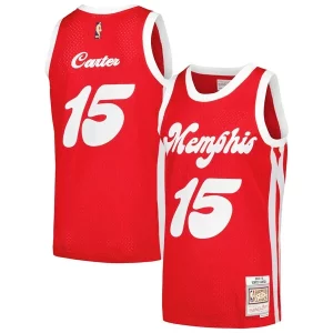 Vince Carter Distingué Memphis Grizzlies 2015/16 Hardwood Classics Swingman Jersey Red - Fait à la main - Un produit unique et de qualité