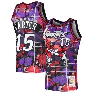 Vince Carter Toronto Raptors Unique 1998/99 Hardwood Classics Lunar New Year Swingman Jersey Purple - Livraison gratuite - Économisez sur les frais d'expédition