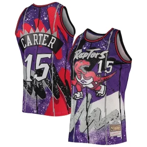 Vince Carter Toronto Raptors Hardwood Sophistiqué Classics 1998/99 Hyper Hoops Swingman Jersey Purple - Maillot de marque reconnue - Faites confiance à la qualité