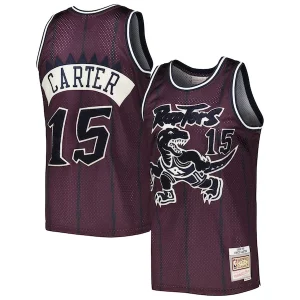 Vince Carter Toronto Raptors Hardwood Classics Off Court Swingman Jersey Purple Authentique - Promotion limitée - Profitez de la réduction avant qu'elle ne soit terminée