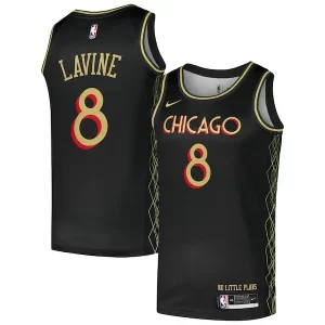 Zach LaVine Chicago Bulls Nike Swingman Player Jersey City Vibrant Edition Black - Livraison gratuite - Économisez sur les frais d'expédition