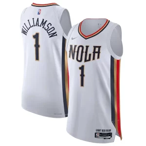 Zion Williamson New Magnifique Orleans Pelicans Nike 2021/22 Swingman Jersey City Edition White - Giftez-le à un fan dévoué - Livraison en temps pour les fêtes