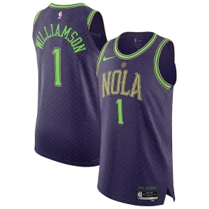 Zion Williamson New Orleans Pelicans Nike 2024/25 Authentic Player Jersey City Edition Sophistiqué Purple - Design innovant - Écarte-vous du commun des mortels