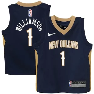 Zion Williamson New Orleans Pelicans Nike Toddler Replica Jersey Icon Incontournable Edition Navy - Maillot de collection - Un bijou pour les amateurs