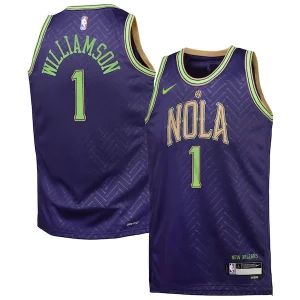 Zion Williamson New Orleans Pelicans Tendance Nike Youth 2024/25 Swingman Player Jersey City Edition Purple - Giftez-le à un fan dévoué - Livraison en temps pour les fêtes